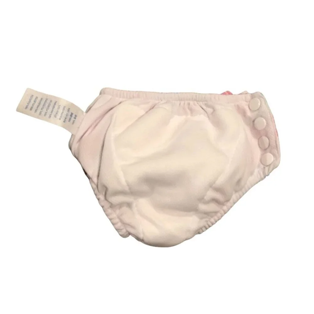 iPlay 6m (10-18lbs) UPF 50+ Floral Print Ruffle Swim Diaper